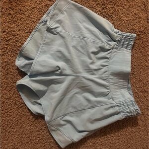 Light Blue lululemon Women's Athletic Shorts